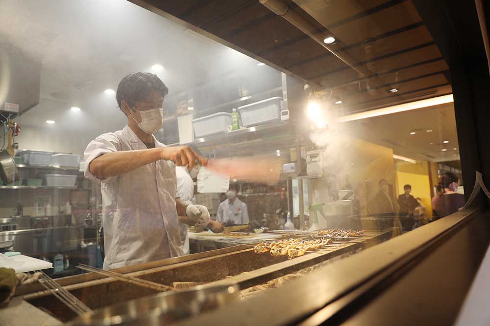 うなぎ四代目菊川 京都駅キューブ店